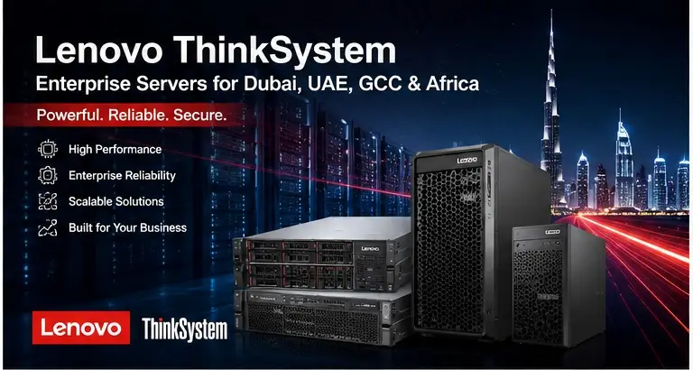 Lenovo ThinkSystem servers Dubai UAE GCC Africa