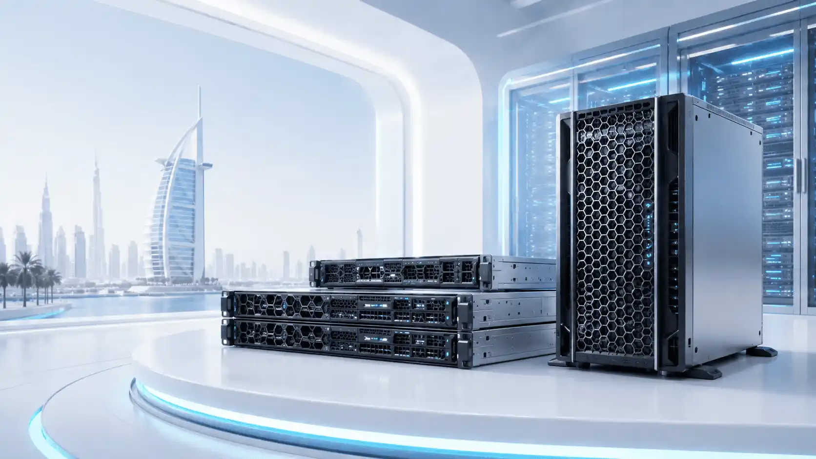 HPE server Dubai for business data center infrastructure