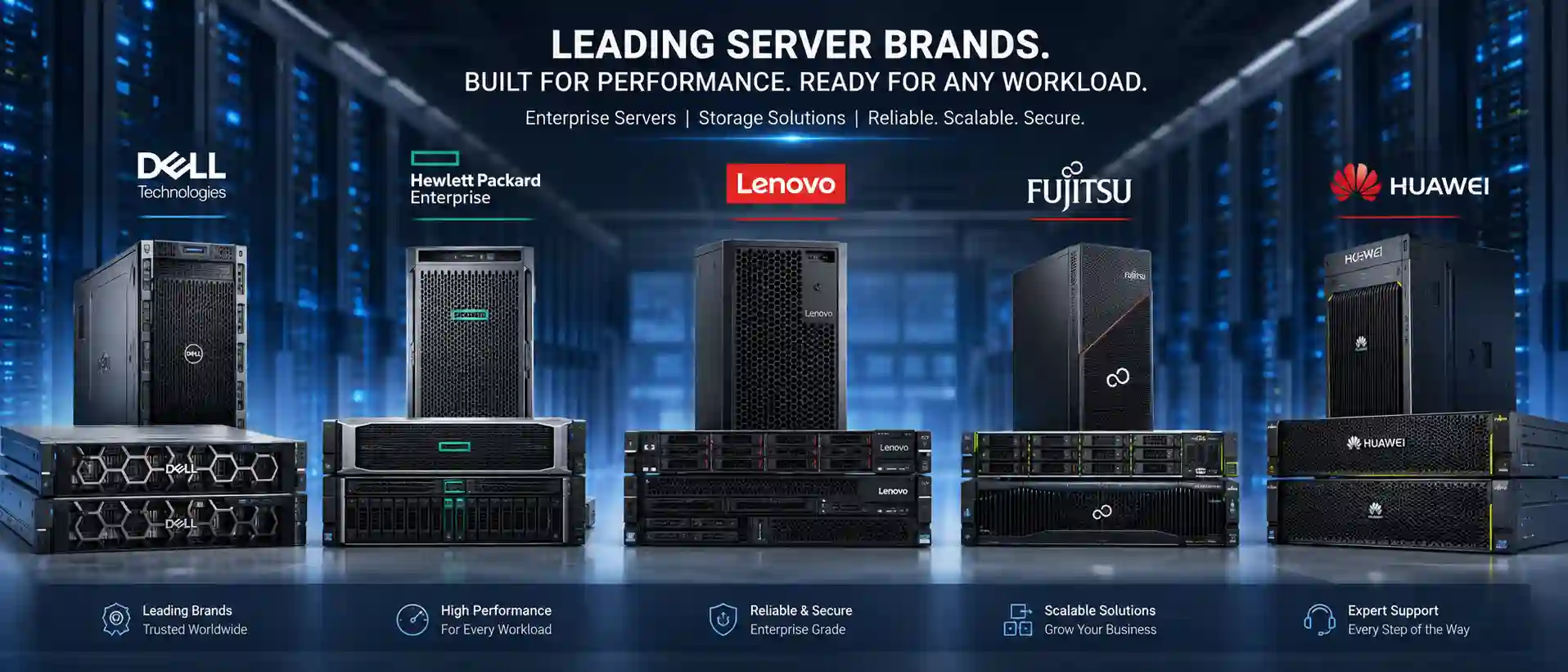 Server UAE Dubai Sharjah enterprise server solutions banner